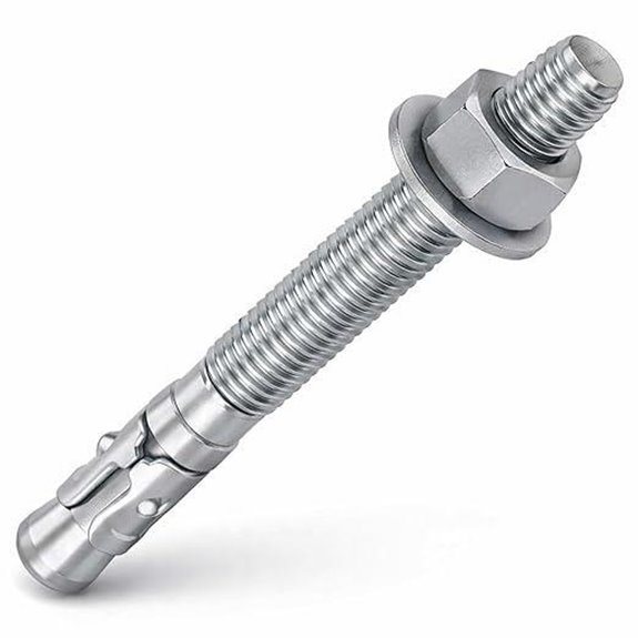 7 Best Concrete Anchors for Gazebos in 2026 4 12-Pack Zinc-Plated Wedge Anchors (3/8 x 4)
