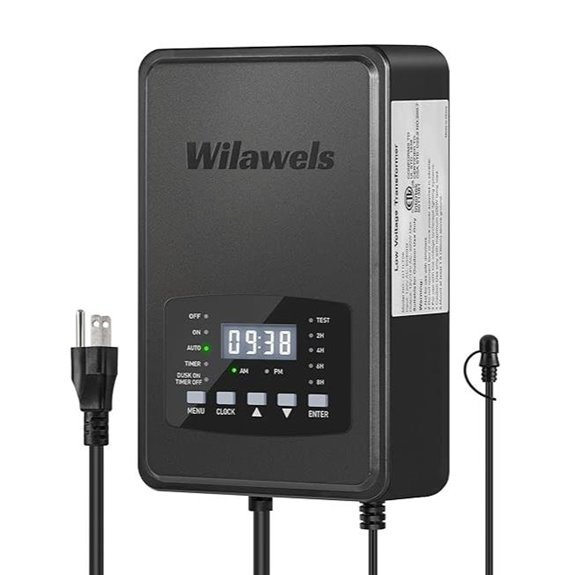 9 Best Outdoor Lighting Transformers for 2026 5 200W Low Voltage Landscape Transformer with Timer & Photocell (ETL Listed)