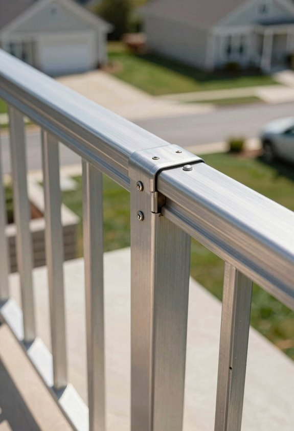 10 Cheap Deck Railing Ideas That Save Money Without Sacrificing Safety 9 aluminum lasts longer steel rusts