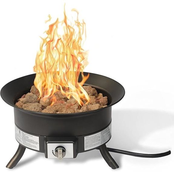 10 Best Fire Pit Brands for 2026 (Cozy Nights Await) 3 Amazon Basics 19 Portable Propane Fire Pit (55,000 BTU)