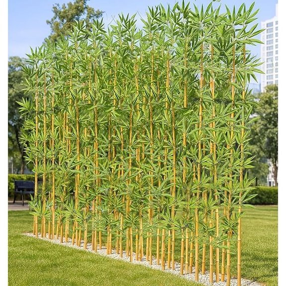 HOUSESET Artificial Bamboo Plant for Outdoor Decor (6ft/183cm)