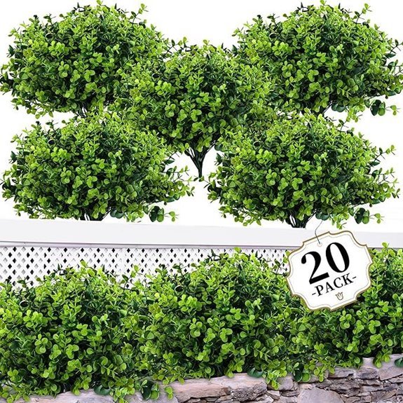 7 Best Pool Landscaping Plants for 2026 2 ColoPlay 20 Artificial Boxwood Plants for Indoor/Outdoor Decor