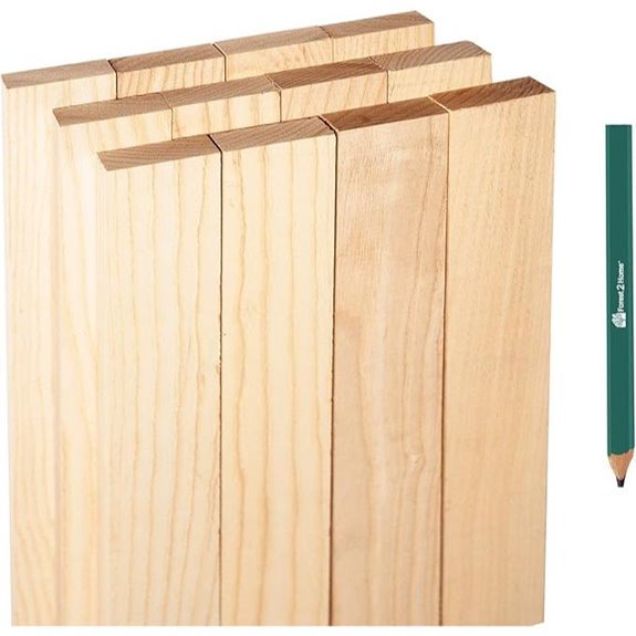10 Best Wood for Pergola in 2026 4 Ash Bundle - Kiln Dried Hardwood Lumber (12 Pack)