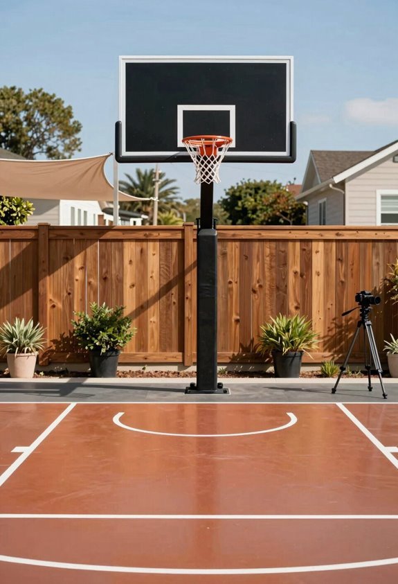5 Backyard Basketball Court Ideas for Your Home 1 backyard court space considerations