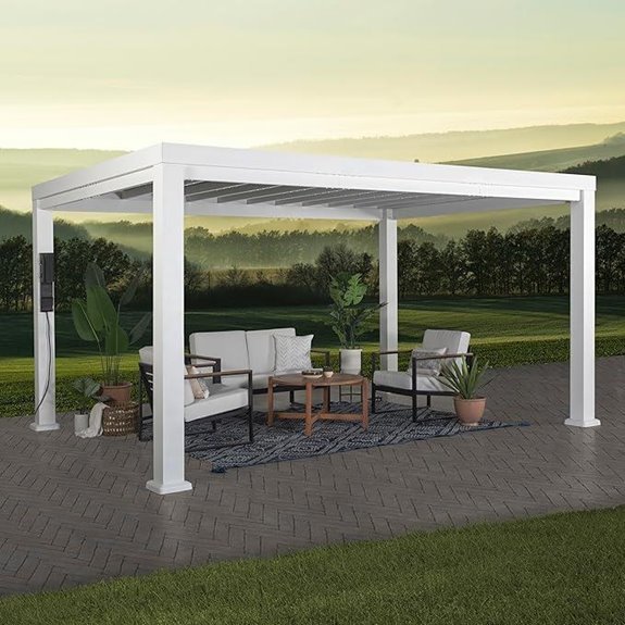 Backyard Discovery Windham 14' x 12' Steel Pergola Kit
