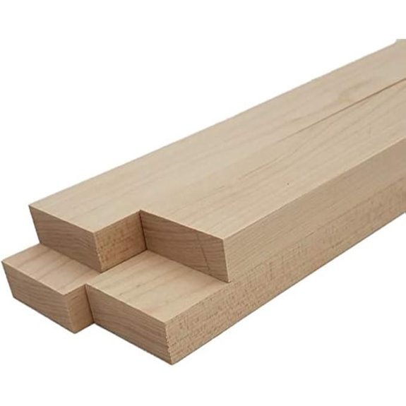 10 Best Wood for Pergola in 2026 1 Barrington Hardwoods Maple Lumber Boards (4 Pcs)