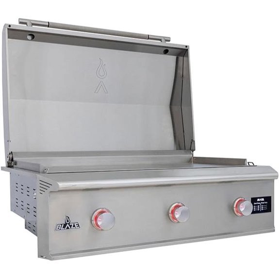 Blaze LTE PRO 40 Stainless Steel Gas Griddle (BLZ-GRIDDLE40-NG)
