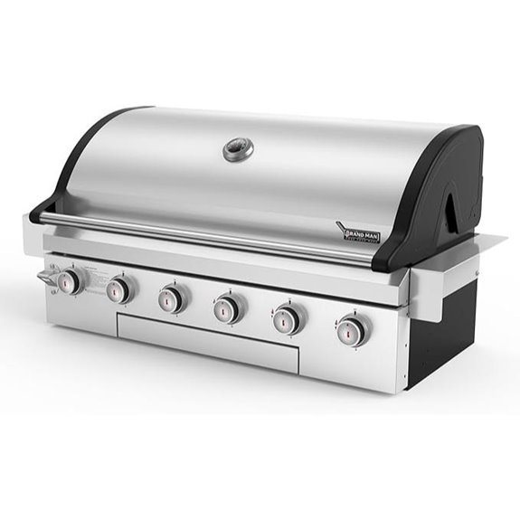 10 Best Premium Gas Grill Brands for 2026 1 Brand-Man 6-Burner Built-In Propane Grill (40-Inch)