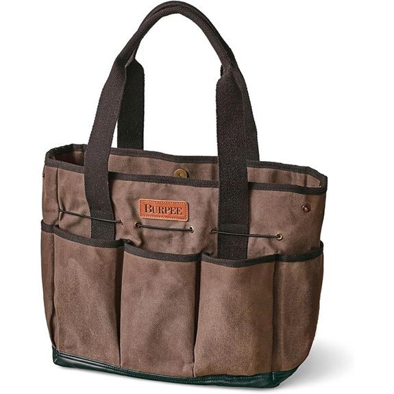 Burpee Waxed Canvas Garden Tool Tote
