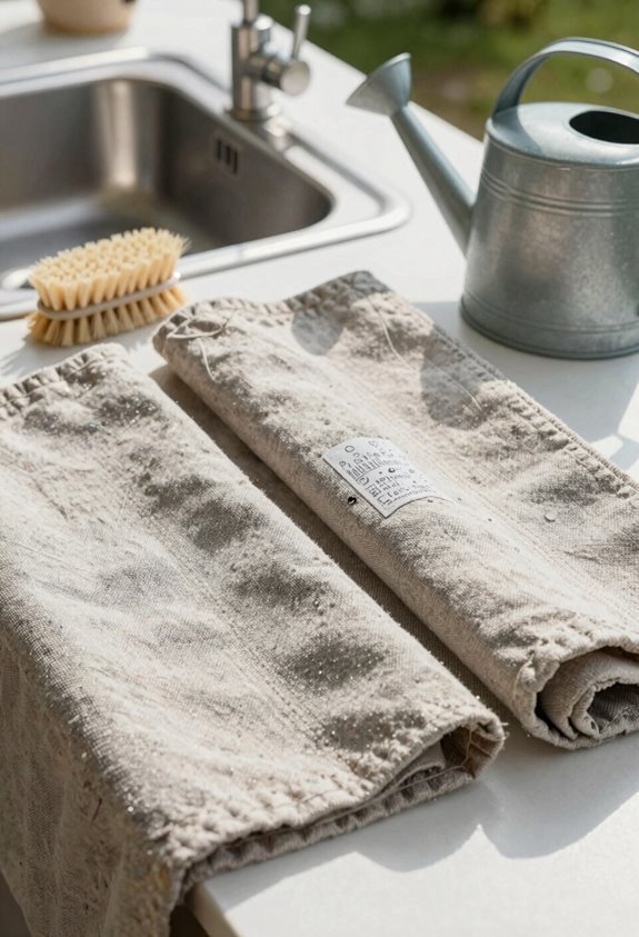 care label governs washing methods