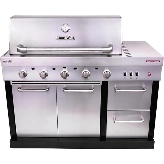 10 Best Modular Outdoor Kitchens for 2026 3 Charbroil Medallion Series 5-Burner Gas Grill (463246118)