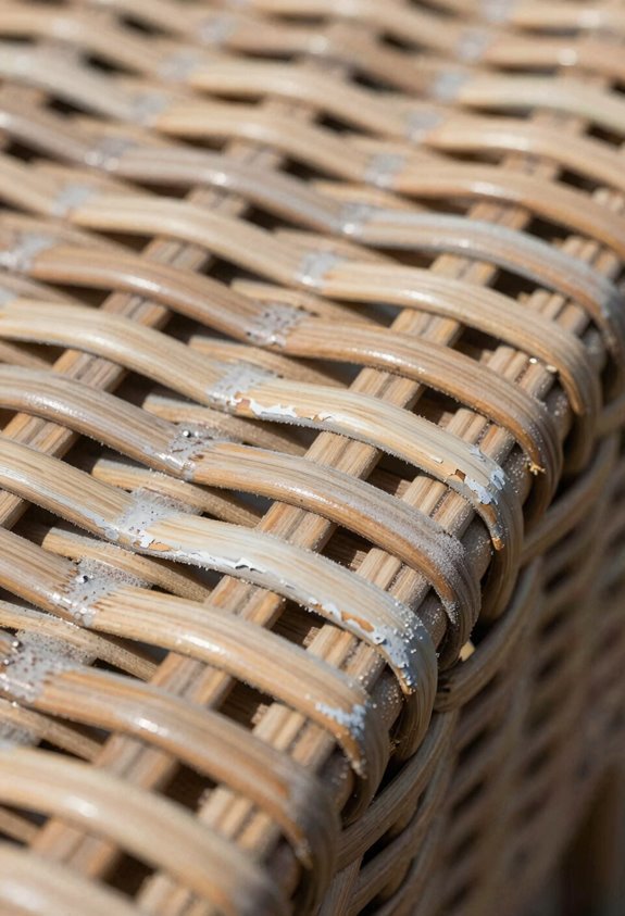 chips repair resin wicker finish