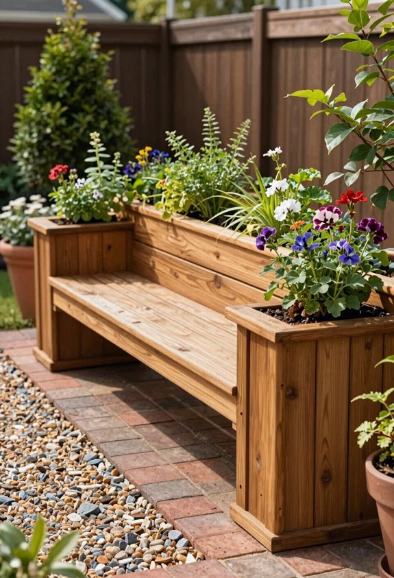 5 Low Cost Patio Ideas Under $500 5 cinder block planter bench project