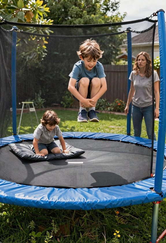 common trampoline injury patterns and causes