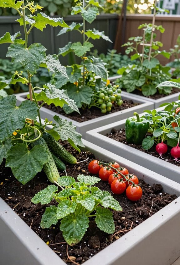 10 Backyard Vegetable Garden Ideas That Maximize Small Spaces 10 compact high yield container gardening