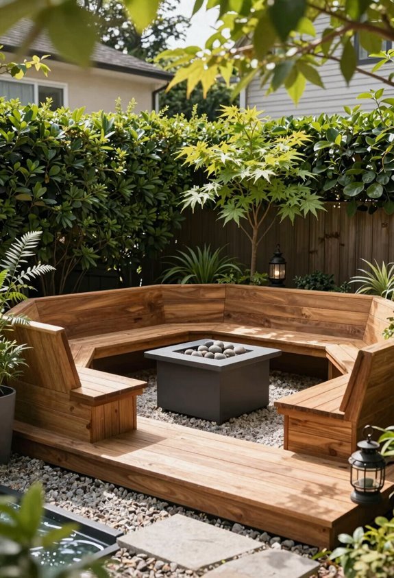 10 Deck Ideas for Backyard You'll Want to Build This Weekend 5 compact modular weatherproof backyard nook