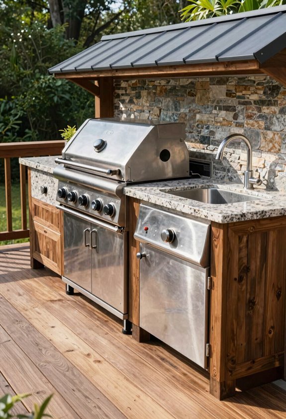 composite decking resists moisture weatherproofed kitchen thrive