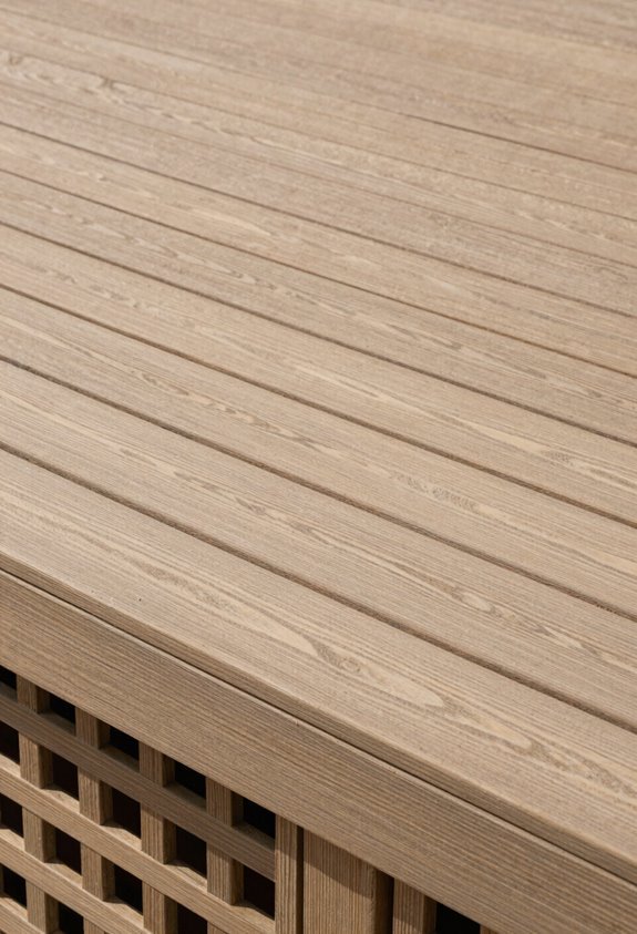 composite skirting woodgrain durability maintenance free