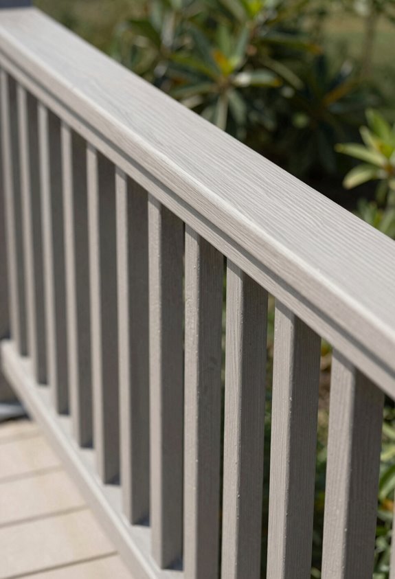 10 Cheap Deck Railing Ideas That Save Money Without Sacrificing Safety 5 composite top rails inexpensive infill durable affordable