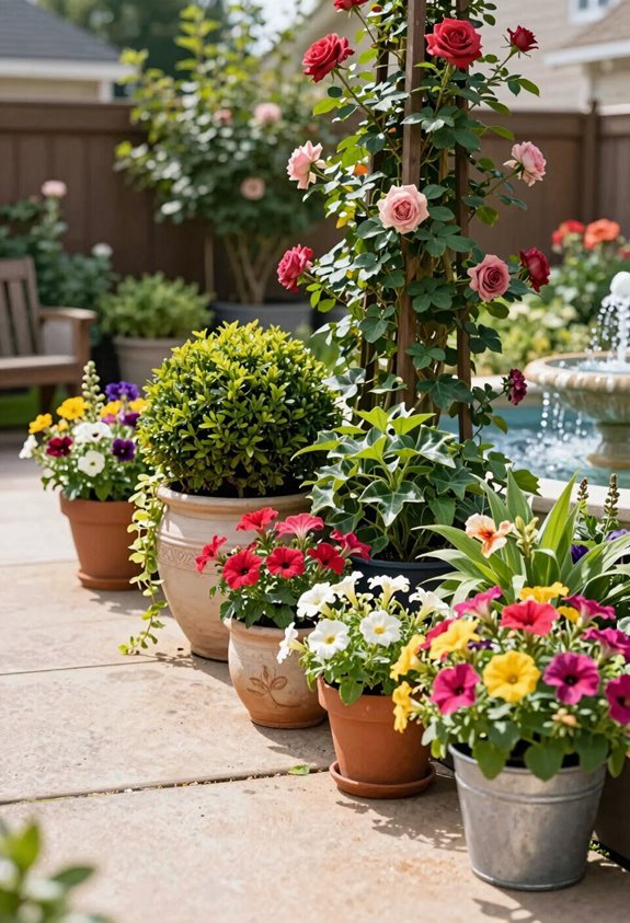 container gardens for instant color