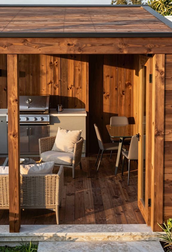 7 Deck and Patio Ideas to Maximize Your Outdoor Space 2 cook lounge dine in 400 sq ft