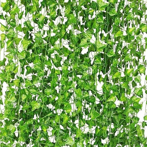 10 Best Vines for Pergolas in 2026 2 CQURE 24 Pack Artificial Ivy Fake Vines for Decor