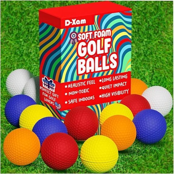 10 Best Backyard Practice Golf Balls for 2026 9 D-Xam Foam Golf Practice Balls Bulk