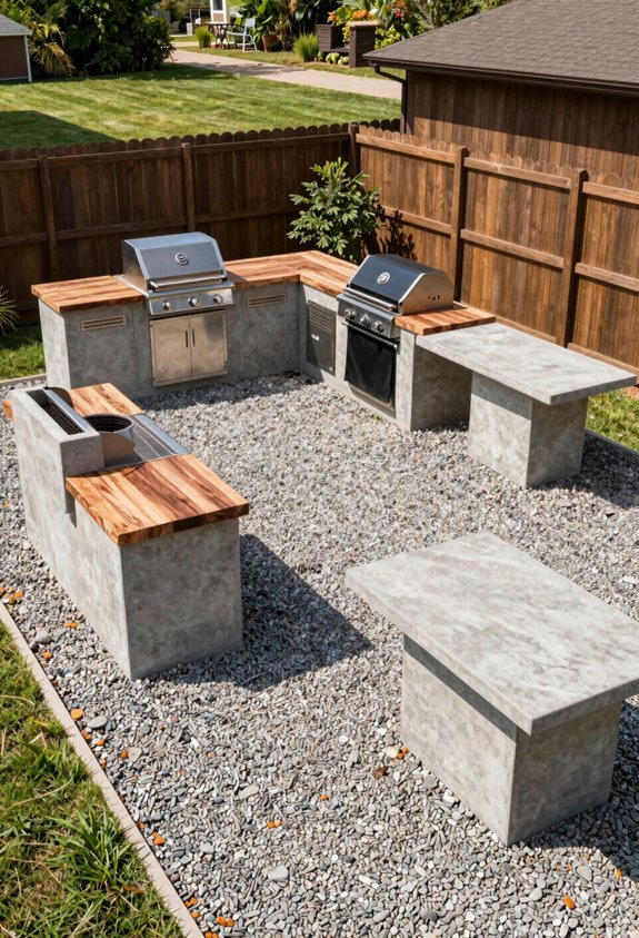 How to Build a DIY Outdoor Grilling Area Complete Step-by-Step Guide 3 design layout safety clearances zones