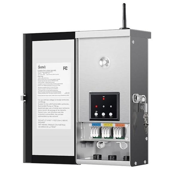 9 Best Outdoor Lighting Transformers for 2026 4 DEWENWILS 300W Wi-Fi Low Voltage Landscape Transformer