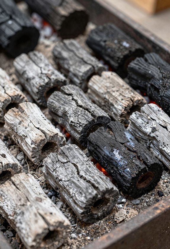 dry labeled fire safe charcoal storage
