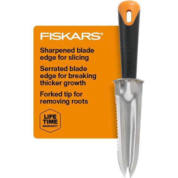 7 Best Garden Tool Brands for 2026 2 Fiskars Steel Garden Knife Multi-Purpose Weeding Tool