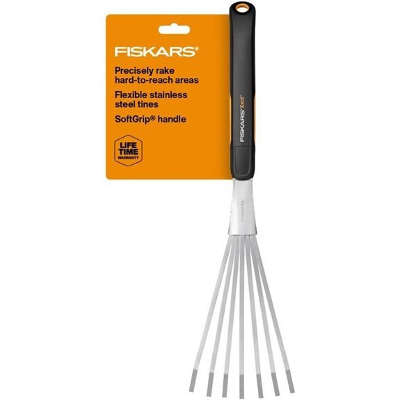 7 Best Garden Tool Brands for 2026 3 Fiskars Xact Heavy Duty Stainless Steel Hand Rake