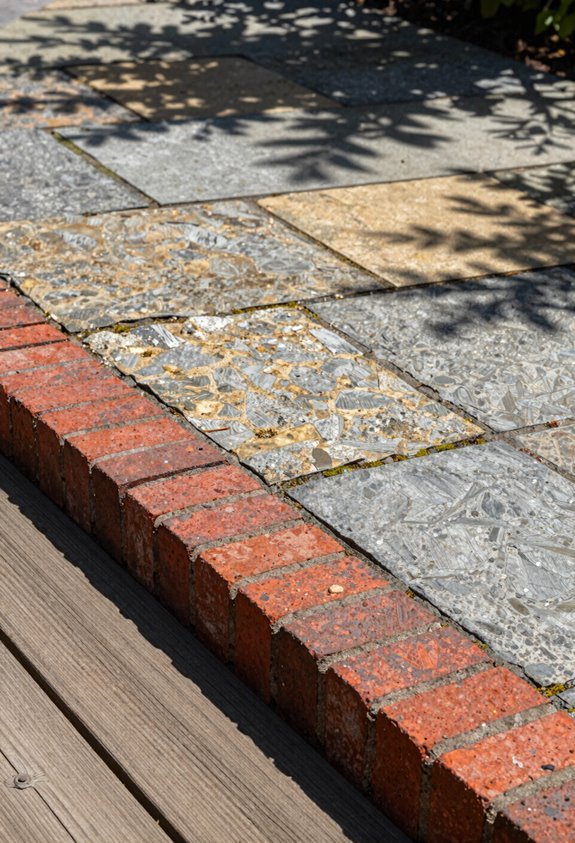 10 DIY Flagstone Patio Ideas You'll Actually Want to Build 10 flagstone borders with durable edging
