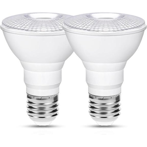 10 Best Outdoor Lighting Bulbs for 2026 10 Flaspar PAR20 LED Flood Light Bulb 5000K (2-Pack)