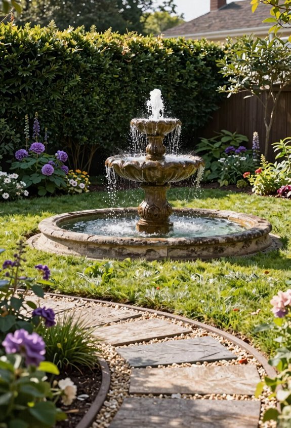 focal point anchors garden design