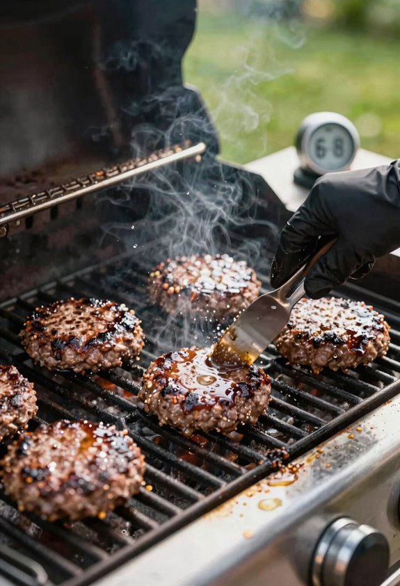 frozen burger flipping rhythm succeeds