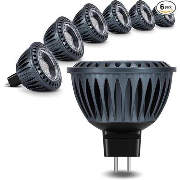 10 Best Outdoor Lighting Bulbs for 2026 7 Gardencoin MR16 LED Light Bulb 5W 2700K Warm White (6-Pack)