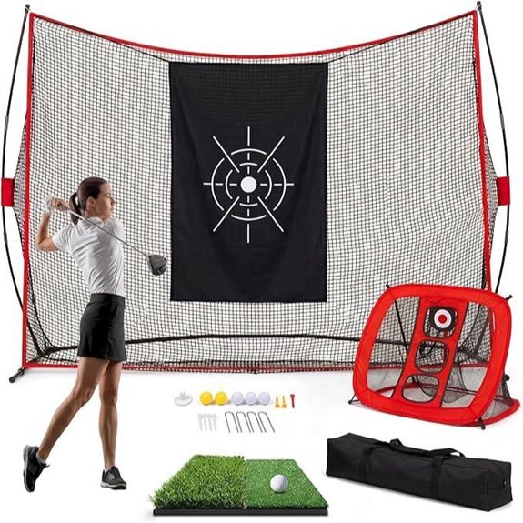 7 Best Golf Nets for Backyard Practice in 2026 7 Garvee Golf Practice Net 10x7 FT with Accessories