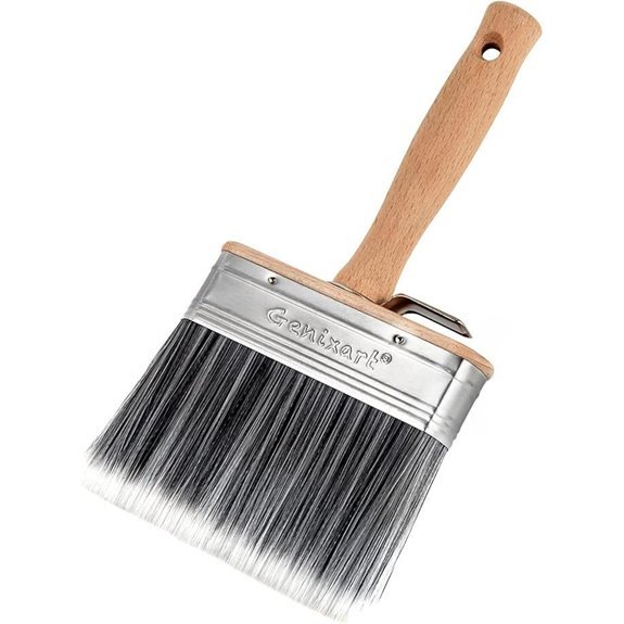 Genixart 5 Deck Stain Brush for Wood & Masonry