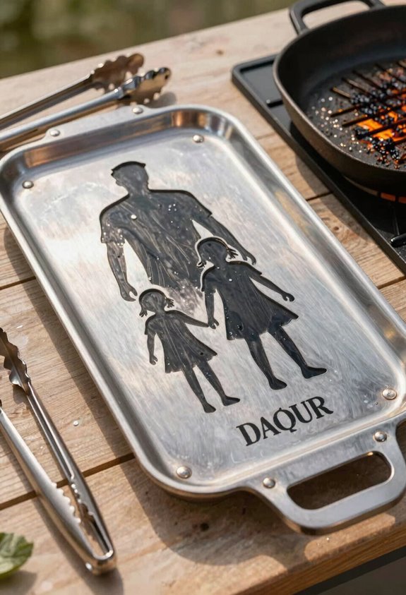 DIY Custom Grilling Plate for Daddy 1 glazed plate prints bakeouts hum