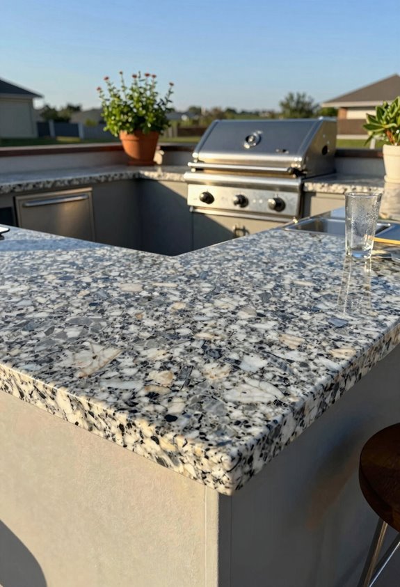 granite countertops uv heat and sealants