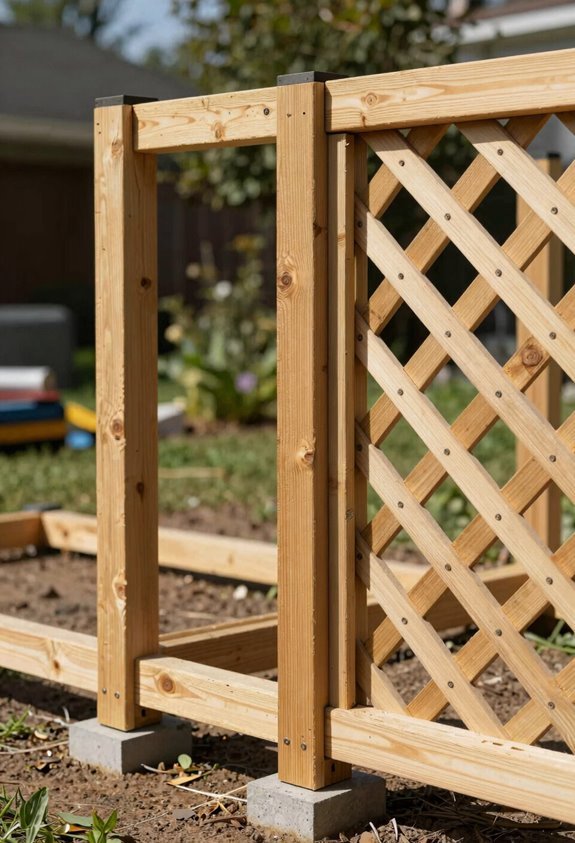 ground spikes vs concrete footings choice