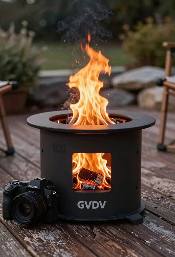 gvdv smokeless fire pit review