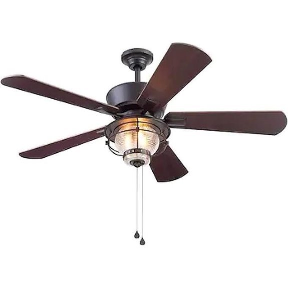 Harbor Breeze Merrimack II 52-in Ceiling Fan with Light