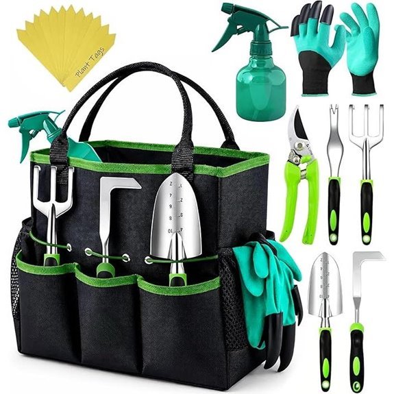 15 Best Garden Tool Sets for 2026 (Plant Parents Rejoice) 1 Heavy Duty Ergonomic Garden Tools Set (Green)