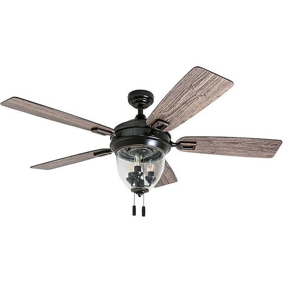 Honeywell Glencrest 52 Indoor/Outdoor Ceiling Fan (Bronze)