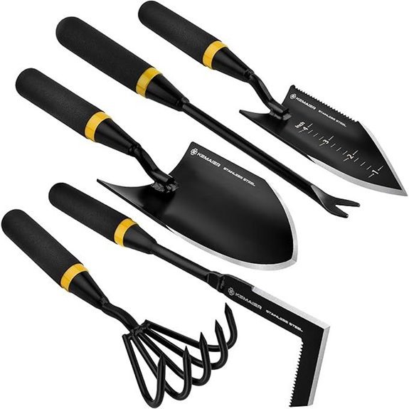 15 Best Garden Tool Sets for 2026 (Plant Parents Rejoice) 5 Kemaier Heavy-Duty Stainless Steel Garden Tool Set