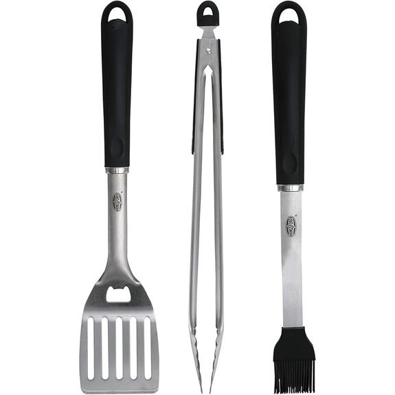 10 Best Grilling Tool Sets for 2026 10 Kingsford 3-Piece Stainless Steel BBQ Tool Set