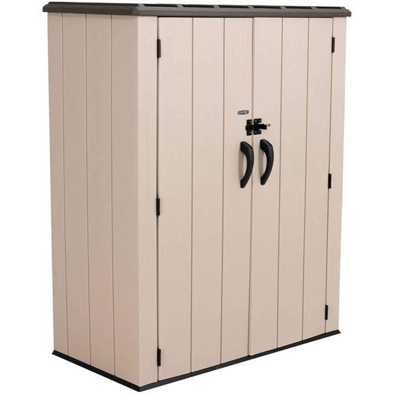 Lifetime Vertical Resin Outdoor Storage Shed
