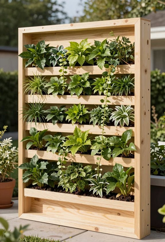 How to Build a DIY Living Wall Outdoor 3 lightweight modular vertical garden frame
